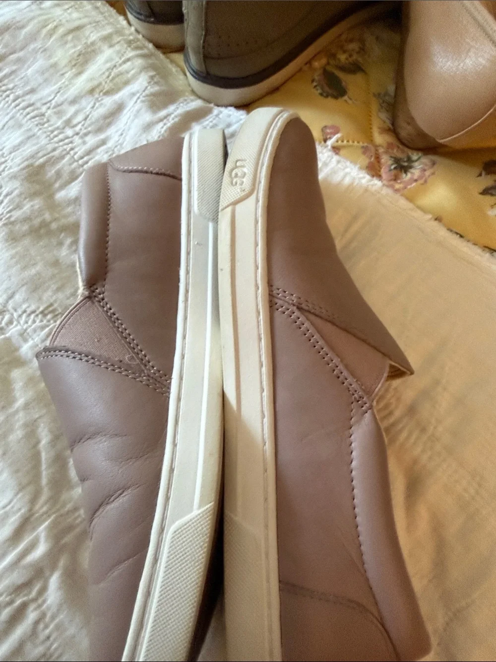 UGG womens Slip-On Sneakers in Mauve